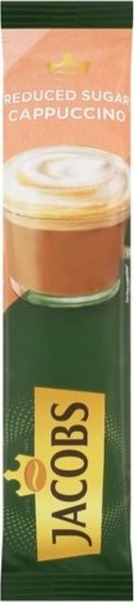 Jacobs Instant Cappuccino Stick 14g Reduced Sugar