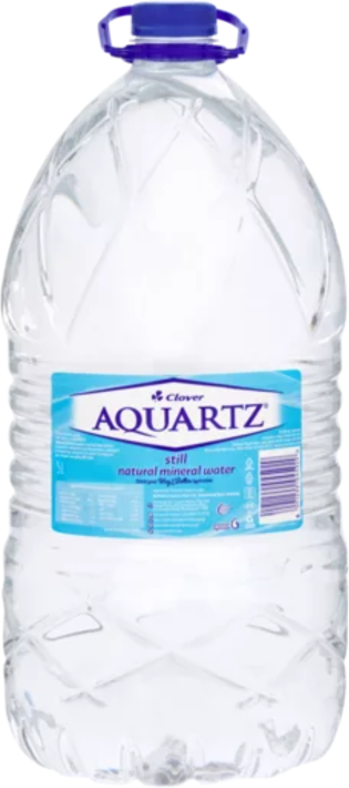 Clover Aquartz Still Natural Mineral Water 5L