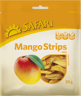 SAFARI Dried Mango Strips 100g
