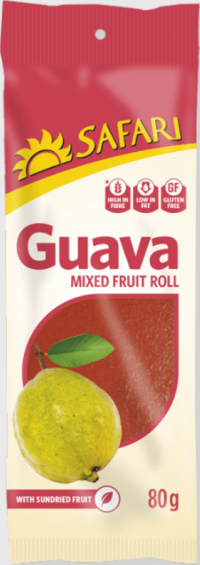 SAFARI Mixed Fruit Roll Dried Guava 80g 