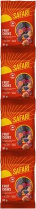 SAFARI Fruit Chews 4x32g