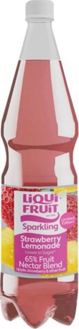 Liqui Fruit 65% Sparkling Fruit Nectar Blend 1.25L Strawberry Lemonade (Limited Edition)