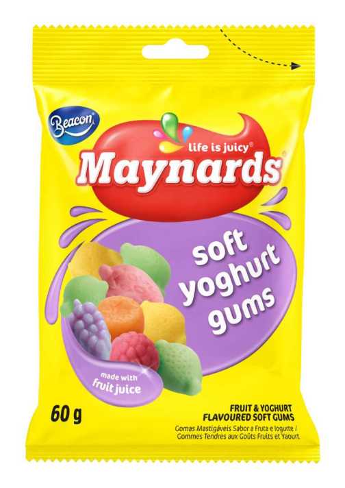 Maynards Soft Yoghurt Gums 60g