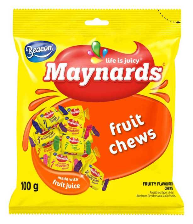 Maynards Fruit Chews 100g