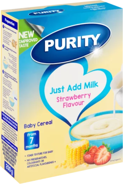 Purity Cereal 200g Strawberry (from 7 months)