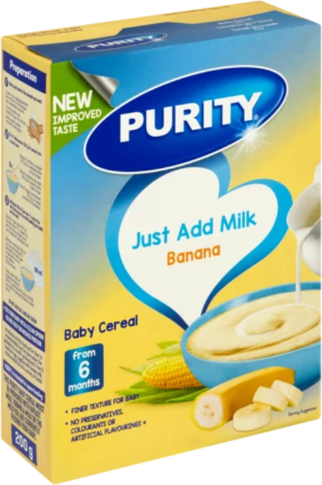 Purity Cereal Banana 200g
