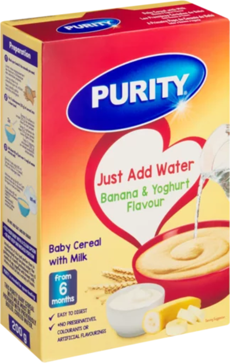 Purity Cereal 200g Banana & Yoghurt (from 6 months)