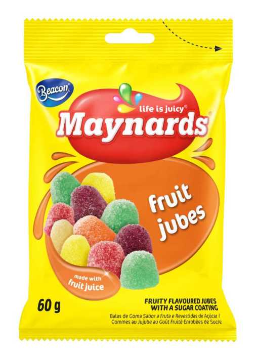 Maynards Fruit Jubes 60g