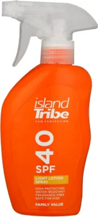 Island Tribe SPF 40 Light Lotion Trigger Spray 300ml