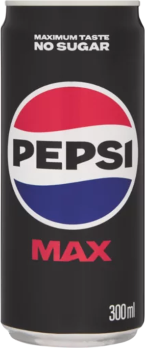 Pepsi MAX Cola Flavoured Soft Drink 300ml