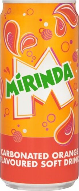 Mirinda Orange Flavoured Soft Drink 300ml