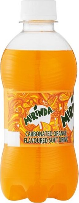 Mirinda Orange Flavoured Soft Drink 330ml