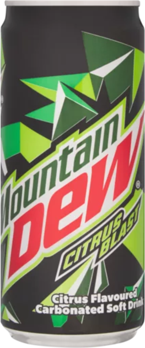 Mountain Dew Citrus Blast Soft Drink 300ml 