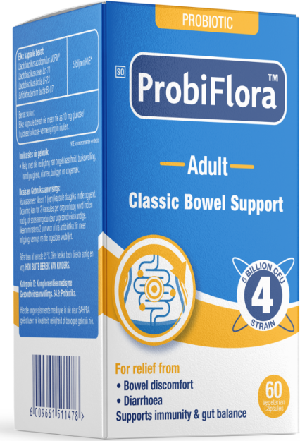 Probiflora Adult Classic Bowel Support 4-Strain 60s