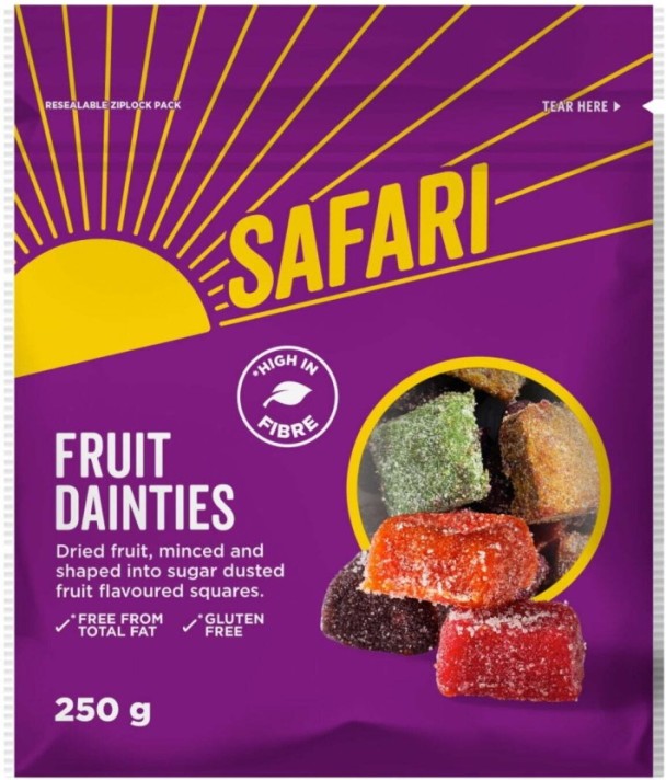 SAFARI Fruit Dainties 250g