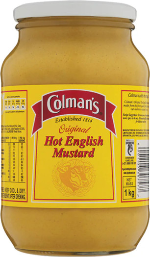 Hot English Mustard 1kg