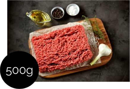 Beef Mince 80/20 500g