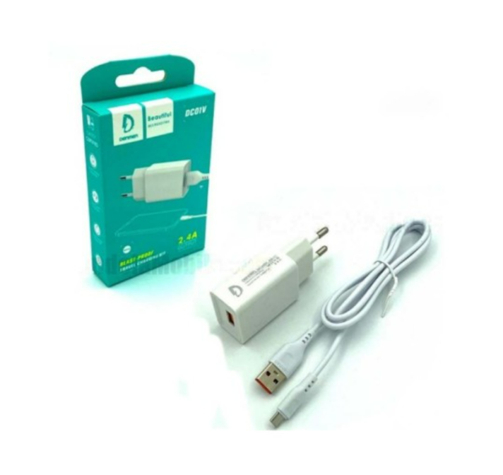 DC01V Micro Travel Charger White