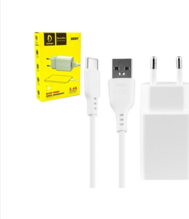 DC01T Type C Travel Charger White