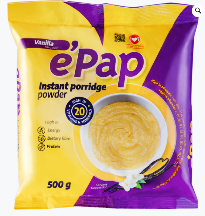 e’Pap Porridge 500g Vanilla