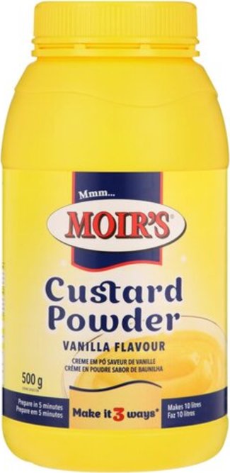 Moir's Vanilla Custard Powder 500g