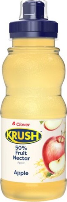 Clover Krush Apple Nectar Fruit Juice 250ml
