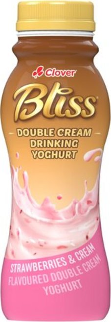 Clover Bliss Strawberry Drinking Yoghurt  250g