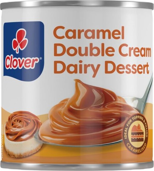 Clover Caramel Double Cream Dairy Dessert 360g