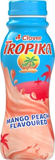 Tropika Mango & Peach Flavoured Drinking Yoghurt 250g