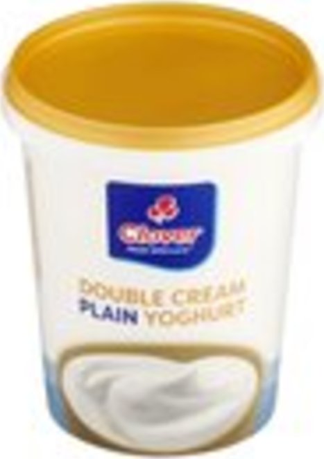 Clover Double Cream Plain Yoghurt 500g