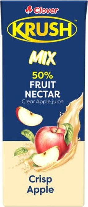 Clover Krush UHT Apple Crisp Juice 200ml