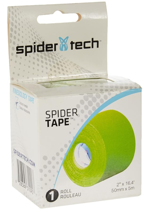 Spider Tech Kinesio Tape Single Roll 50mm x 5m GREEN