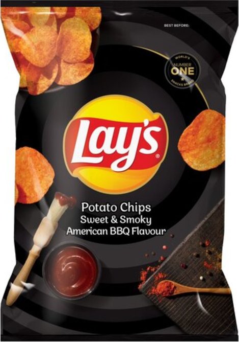 Lay's 36g Sweet & Smoky American BBQ