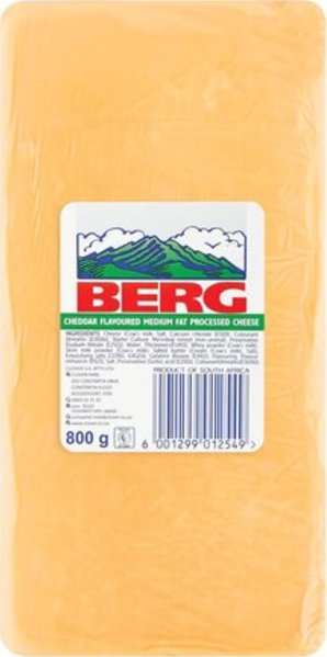 Clover Berg Cheese Processed Block 800g