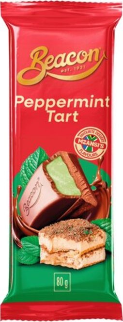 Beacon Heavenly Chocolate Slab Peppermint Tart 80g