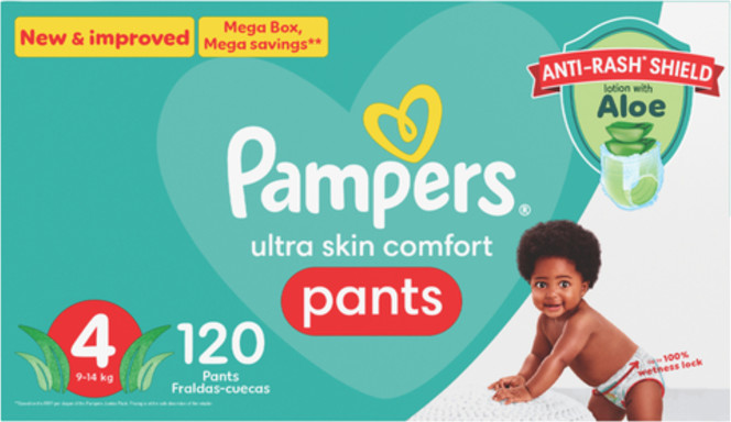 Pampers Pants S4 Maxi Mega Box 120