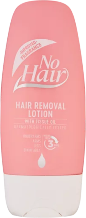 No Hair Hair Removal Lotion With Tissue Oil 125ml