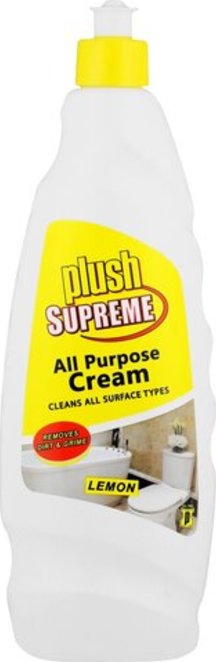 Plush All Purpose Cream Lemon 750ml