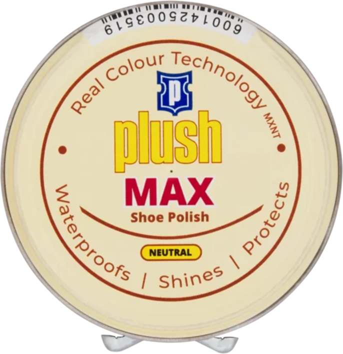 Plush Max Shoe Polish Neutral 50ml