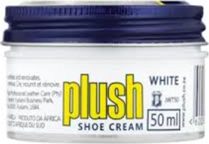 Plush Shoe Cream White 50ml