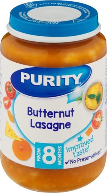 Purity Jar 200ml Butternut Lasagne (from 8 months)