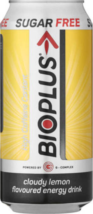 Bioplus Energy Drink Sugar Free Cloudy Lemon