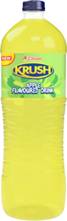 Clover Krush 50% Apple Fruit Nectar Juice 1.5L