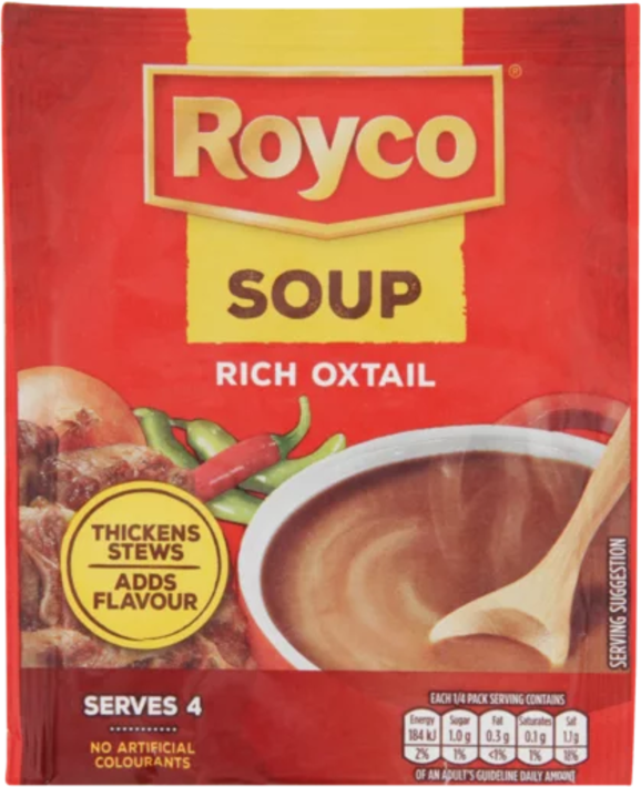 Royco Rich Oxtail Soup Packet 50g