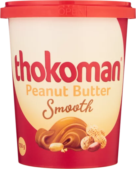 Thokoman Peanut Butter Smooth 750g