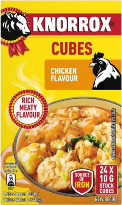 Knorrox Chicken Stock Cubes 24 x 10g