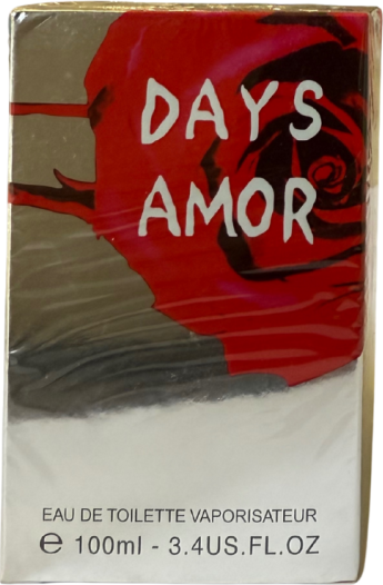 Days Amor Eau De Toilette Vaporisateur 100ml