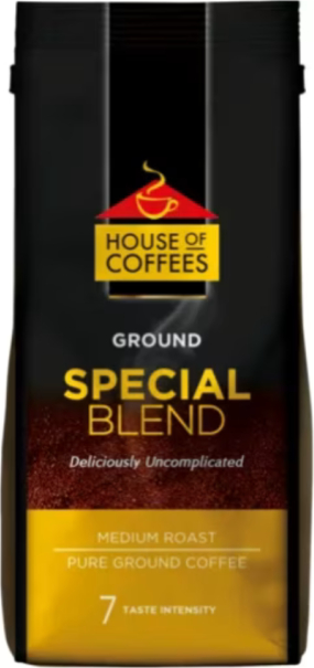 House of Coffees Special Blend Medium Roast Coffee 250g (Best Before July 2026)