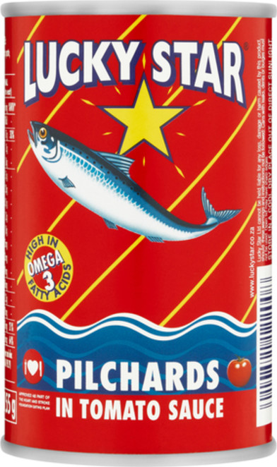 Lucky Star Pilchards in Tomato Sauce 155g