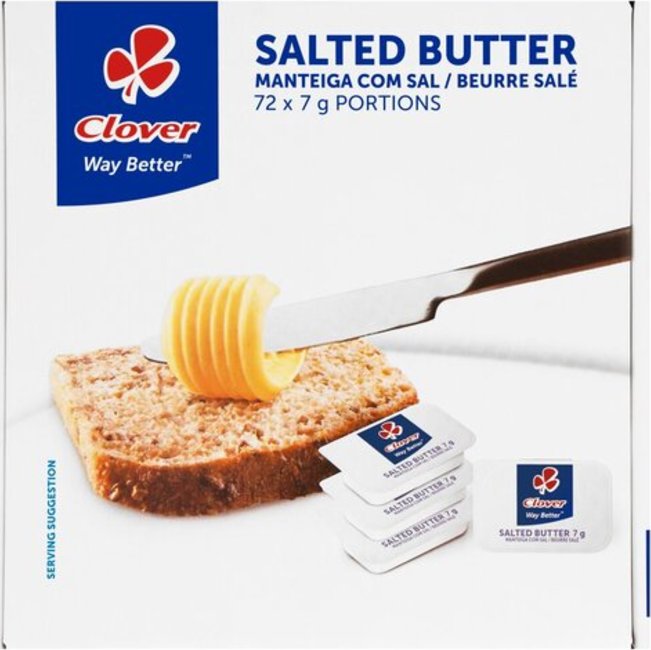 Clover Butter Mini Tubs 72 x 7g